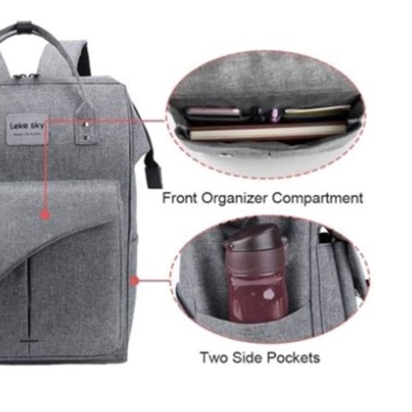 *LAST CHANCE* Unisex LEKESKY LAPTOP BACKPACK - Picture 2 of 2